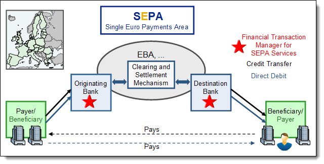 Financial Transaction Manager for SEPA Services