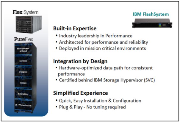 PureSystems and FlashSystem synergies