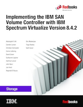 Menerapkan Pengontrol Volume SAN IBM dengan IBM Spectrum Virtualize Versi 8.4.2